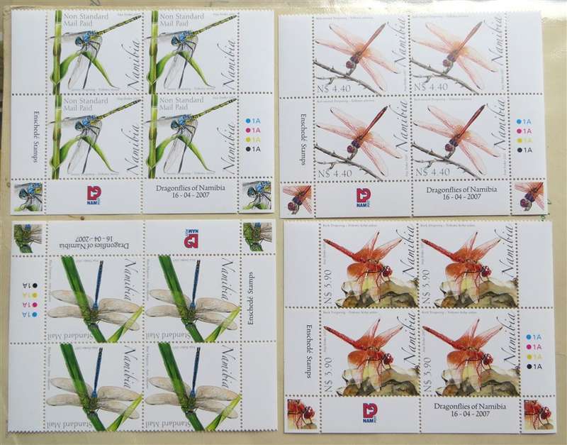 Dragonflies of Namibia Set  Control Blocks