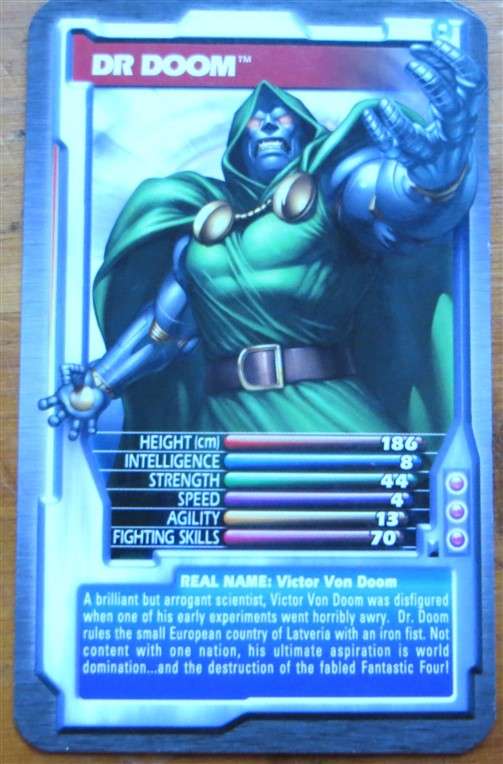 22 x Marvel Top Trumps Power Card Trading / Trump Cards