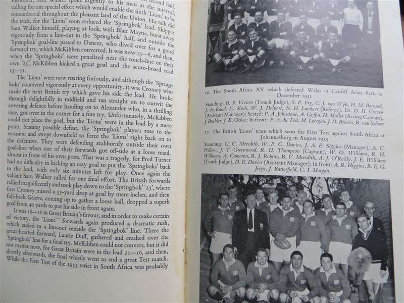 Great Rugger Matches - J.B.G Thomas 1960 - hardcover