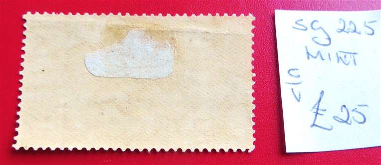 India SG225 Airmail Perf. Mint Cat. Value R550.00