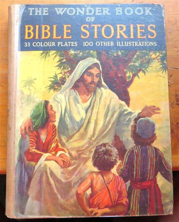 The Wonder Book of Bible Stories - 1st Edition - Illustrated
