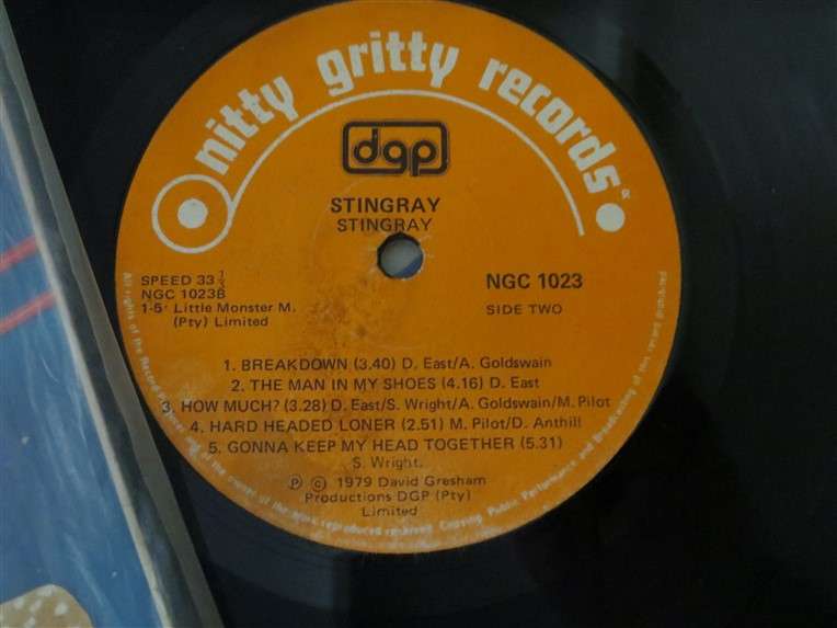 Stingray - Vintage Vinyl LP VG