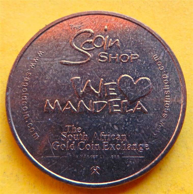 1980 Nelson Mandela - Long Walk to Freedom Medallion