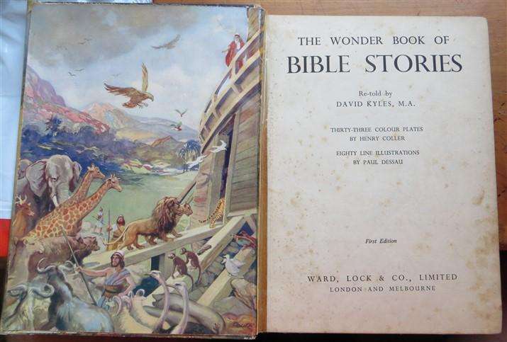 The Wonder Book of Bible Stories - 1st Edition - Illustrated