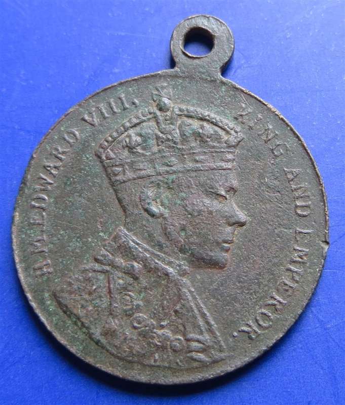 1931 King Edward VII Coronation Pendant