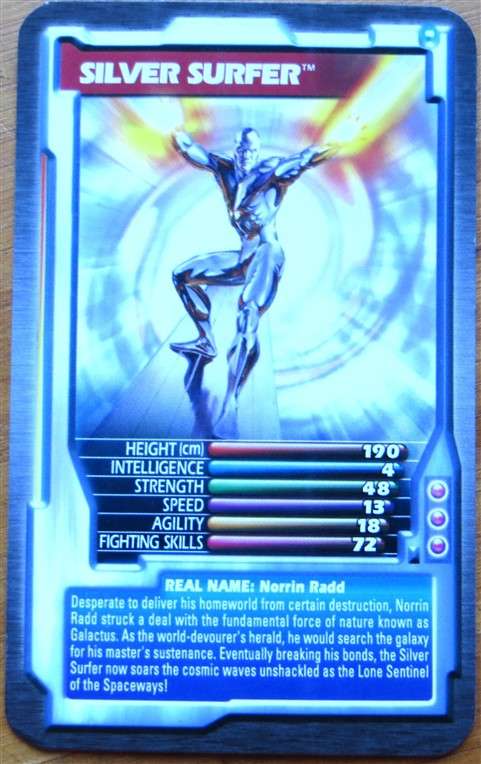 22 x Marvel Top Trumps Power Card Trading / Trump Cards