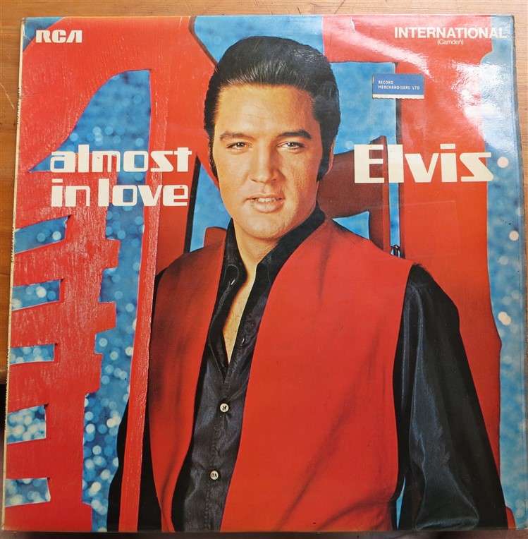 Almost in Love - Elvis Presley - Vintage Vinyl LP - VG