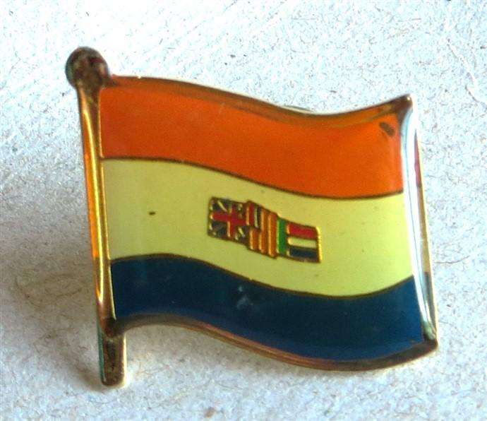 Old Flag Pin Badge