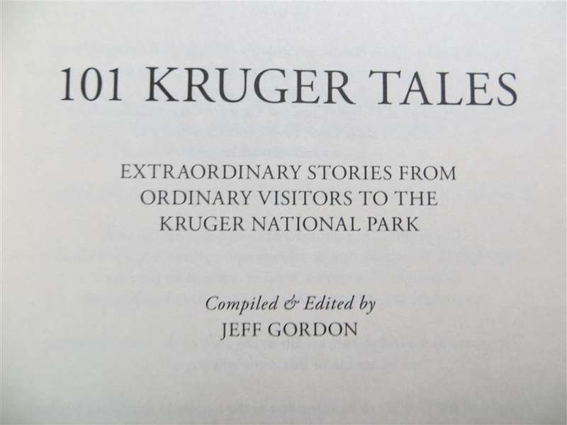 101 Kruger Tales - Jeff Gordon