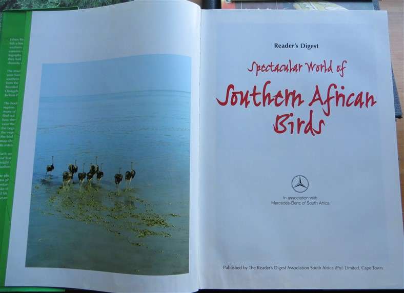 Spectacular World of Southern African Birds - A4 Hardcover