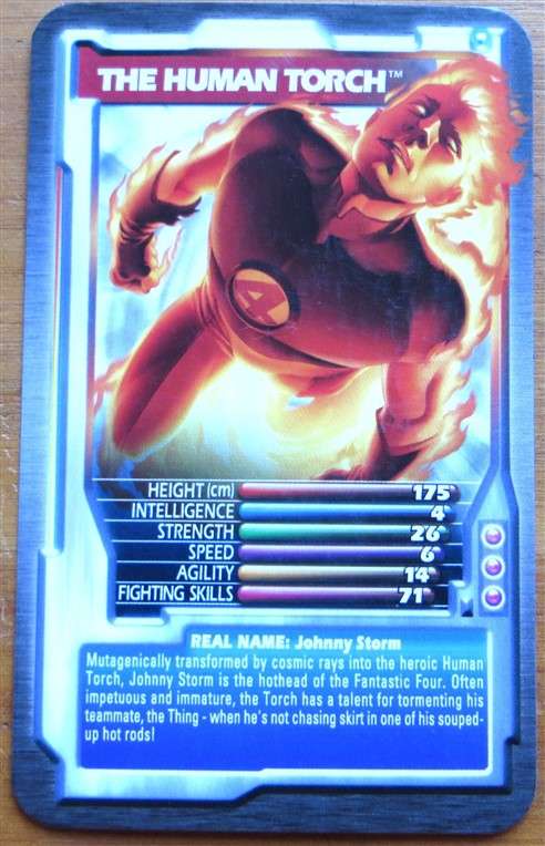 22 x Marvel Top Trumps Power Card Trading / Trump Cards