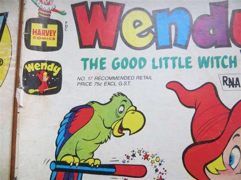 8 x Vintage Casper / Wendy Comics Lot - 1 Bid for All
