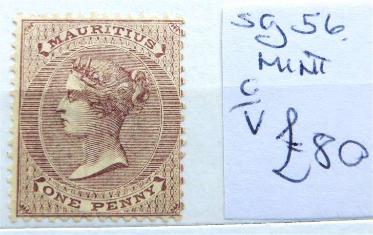 Mauritius Victoria SG56 Mint Cat.Value R1800.00