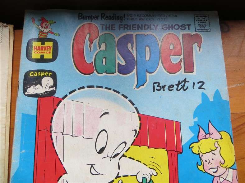 8 x Vintage Casper / Wendy Comics Lot - 1 Bid for All