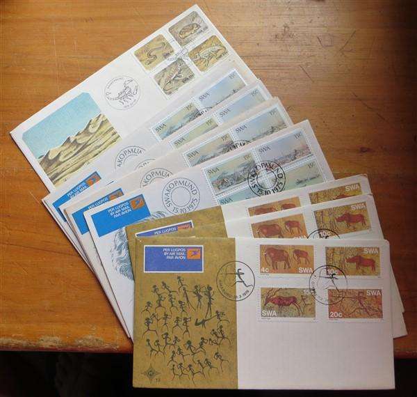 8 x Early SWA Covers - 1 Bid - Duplicates