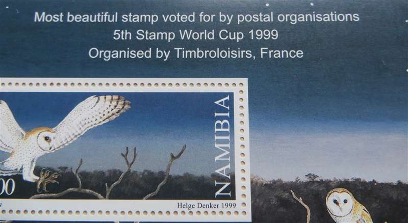 Orchids / Owl - Best in World / Millenium Namibia Mini Sheets - 1 Bid