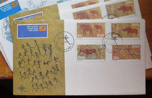 8 x Early SWA Covers - 1 Bid - Duplicates