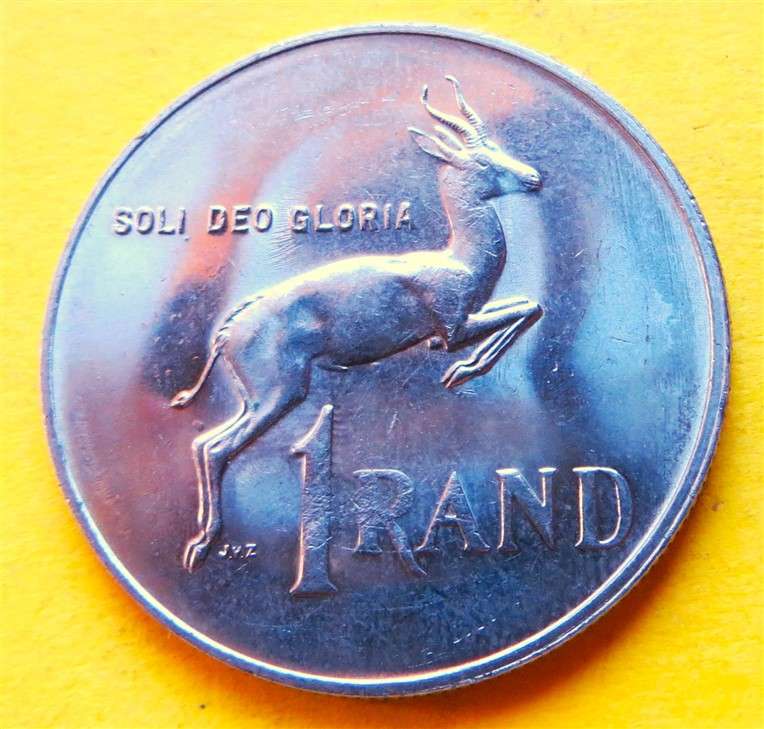 1990 SA Nickel R1 Coin