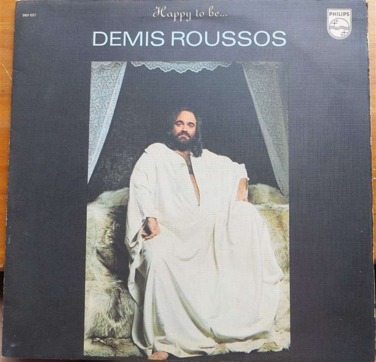 Demis Roussos - Happy to Be - Vintage Vinyl LP - VG