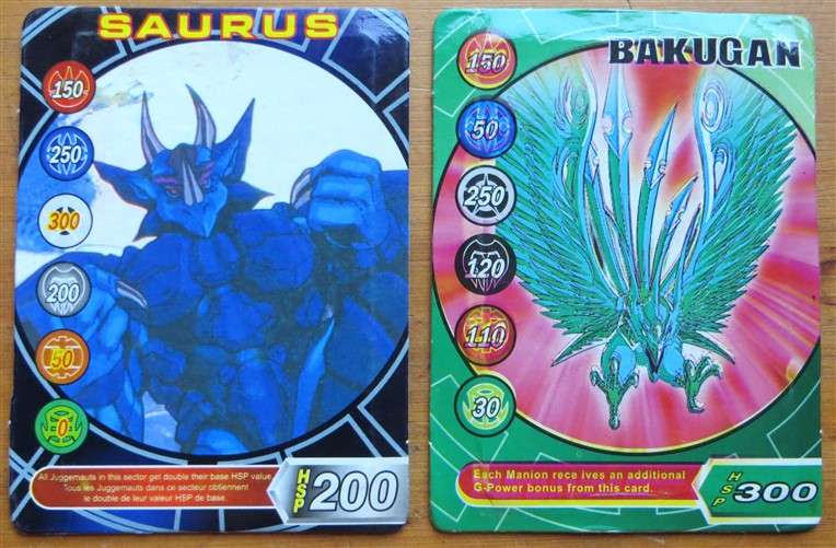 Bakugan Card Trading Game Cards - Battle Brawlers