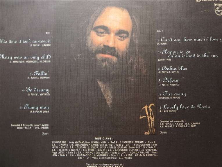 Demis Roussos - Happy to Be - Vintage Vinyl LP - VG