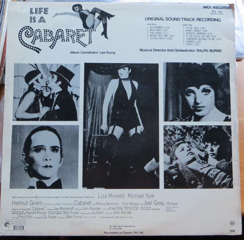 Liza Minelli - Life's a Cabaret -  Vinyl VG / Cover VG