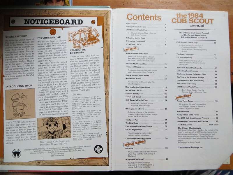 1984 Cub Scout Annual