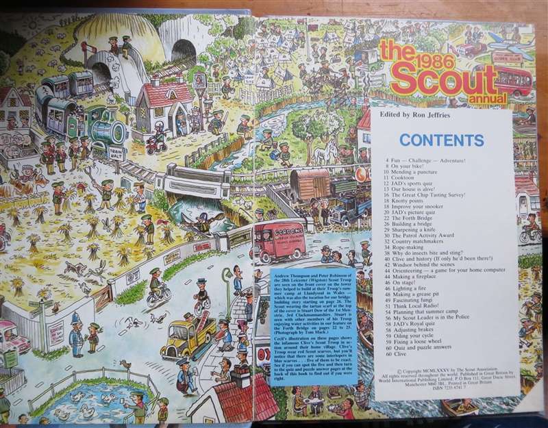 The 1986 Scout Annual