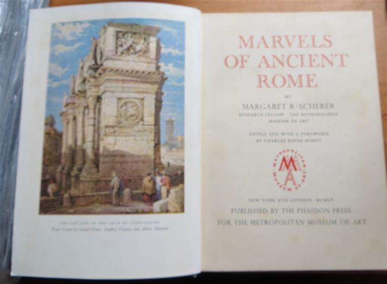 Marvels of Ancient Rome (1955) - M.Scherer - Hardcover