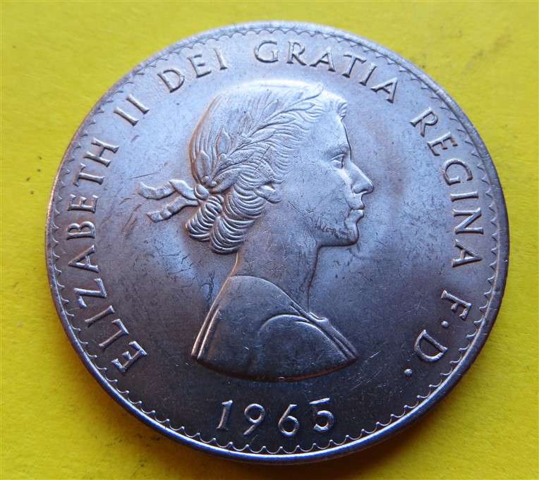 1965 Churchill Crown in presentation Box