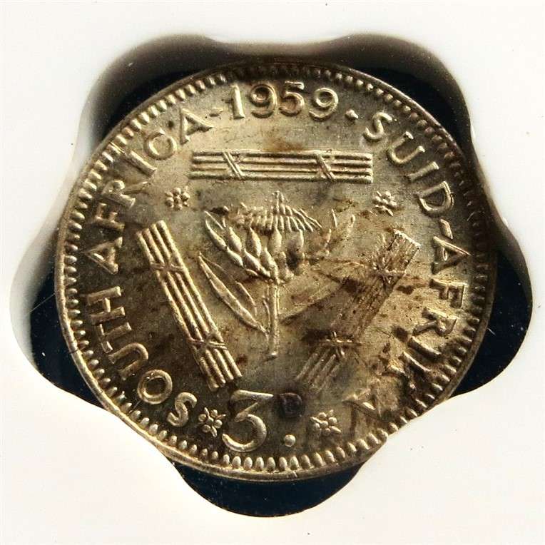 1959 3d MS62 - Error Date on slab - SANGS