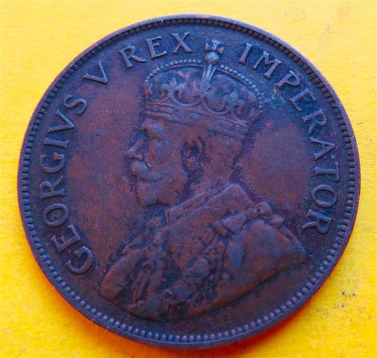 1936 1d Penny SA Union