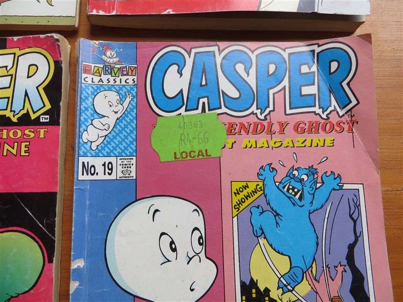 6 x Digest Comic Books  Casper / Archie / Richie Rich - 1 Bid for All