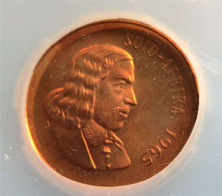 1965 Proof 2c Afrikaans SANGS PF64 Graded