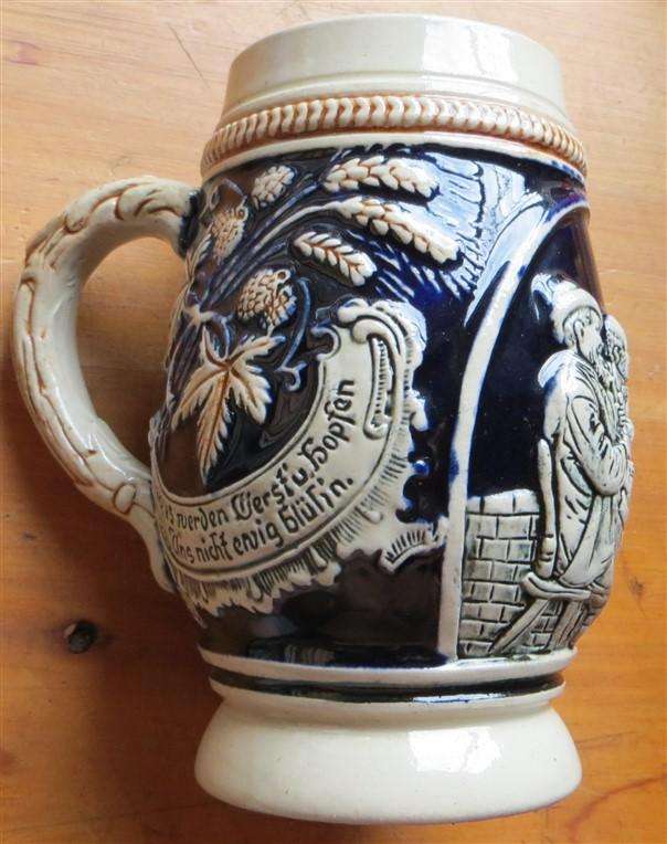 German Stein - Stamped "Western"