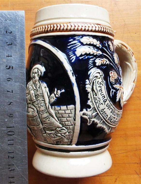 German Stein - Stamped "Western"