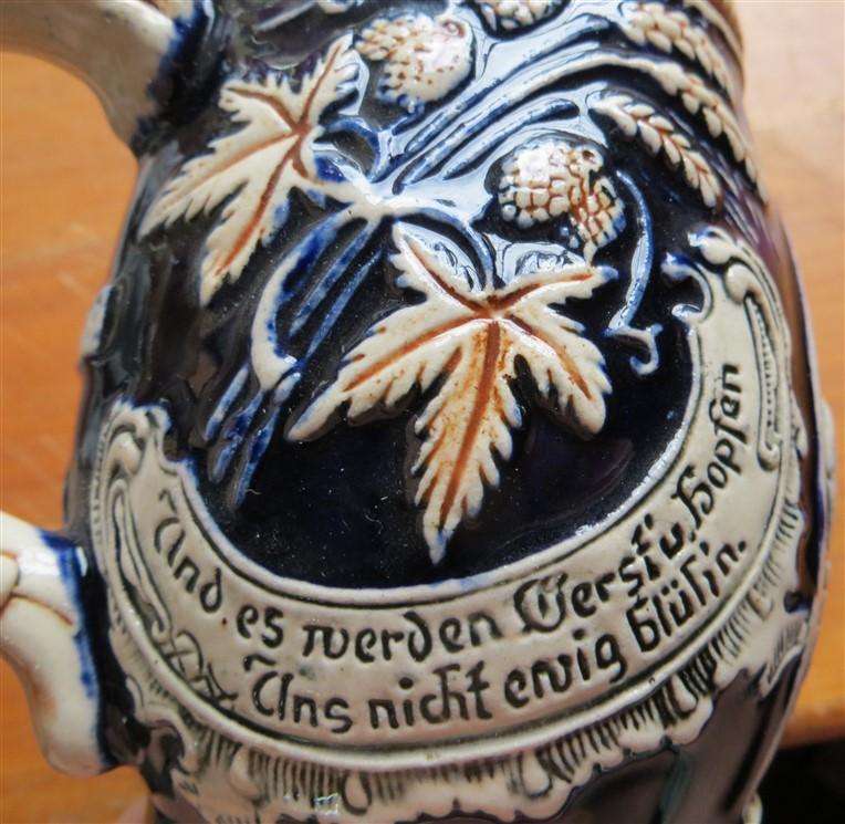 German Stein - Stamped "Western"