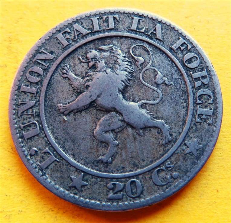 1861 Belgium 20C