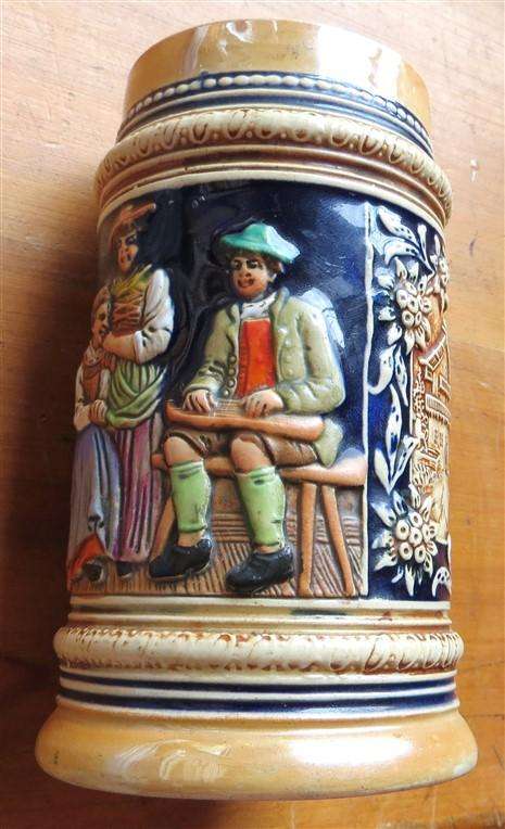 German Stein - Stamped "Foreign" with Numbers