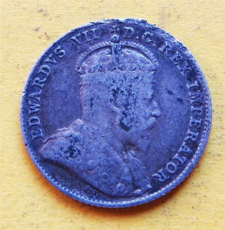 1910 Canada Silver 10 Cents Dime