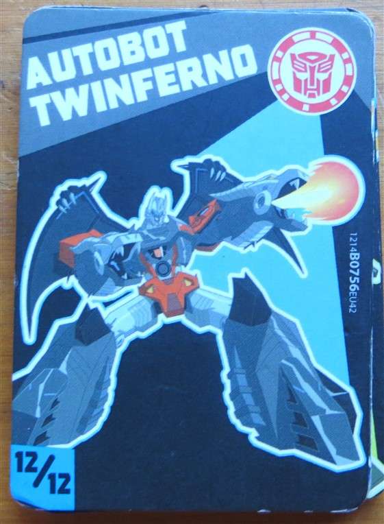 23 x Transformers Trading Cards -  1 Bid for All