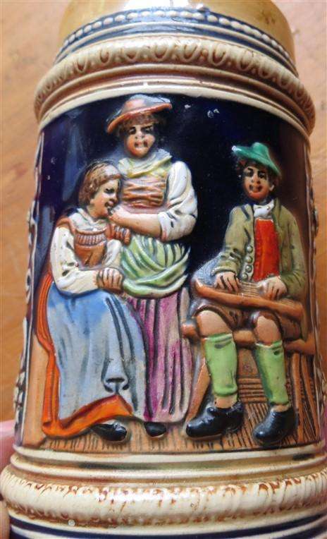 German Stein - Stamped "Foreign" with Numbers