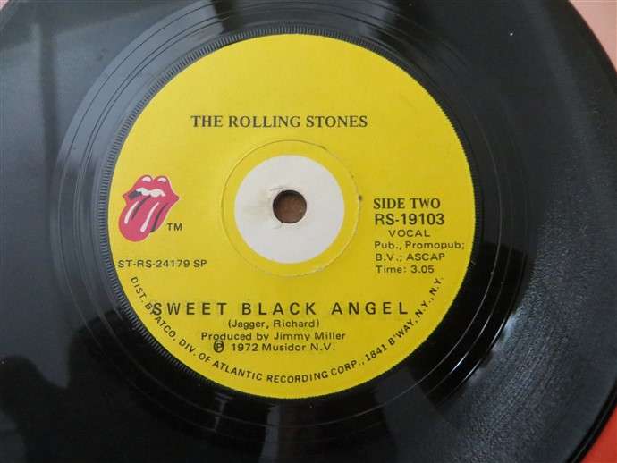 Rolling Stones 7 single - Tumbling Dice/Sweet Black Angel