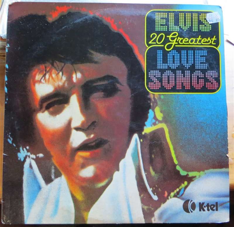 Elvis - 20 Greatest Love Songs -  Vinyl VG / Cover VG