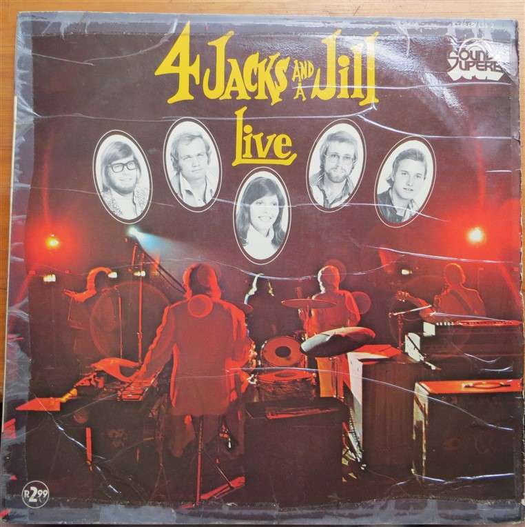 4 Jacks & a Jill - Live - Vintage Vinyl LP - VG