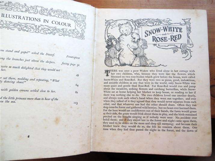 The Fairy Tale Omnibus - Illustrated Doreen Baxter 1953 1st Edition