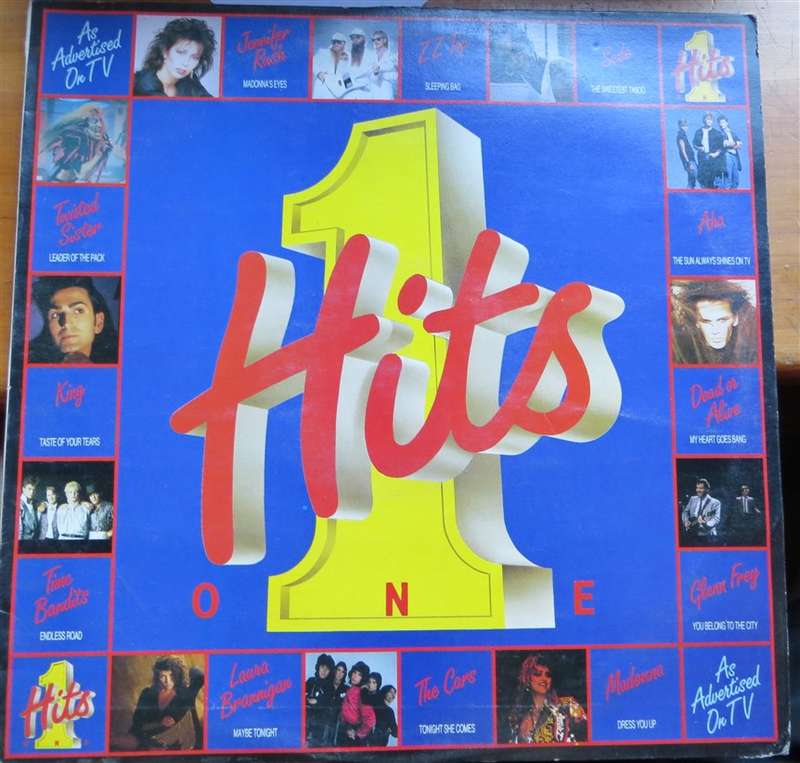 Hits 1 - AHa/ZZ Top/Madonna/Sade  -  Vinyl VG / Cover VG