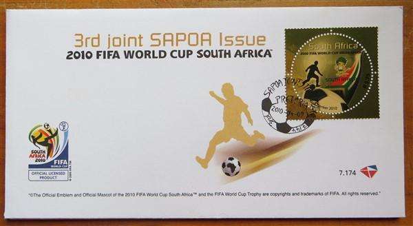 2010 World Cup - 3rd Joint SAPOA Issue FDC South Africa