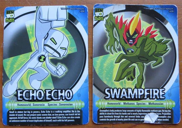 9 x Trading Card Assortment Lot Match Attax/Ben 10/Dinosaurs - 1 Bid