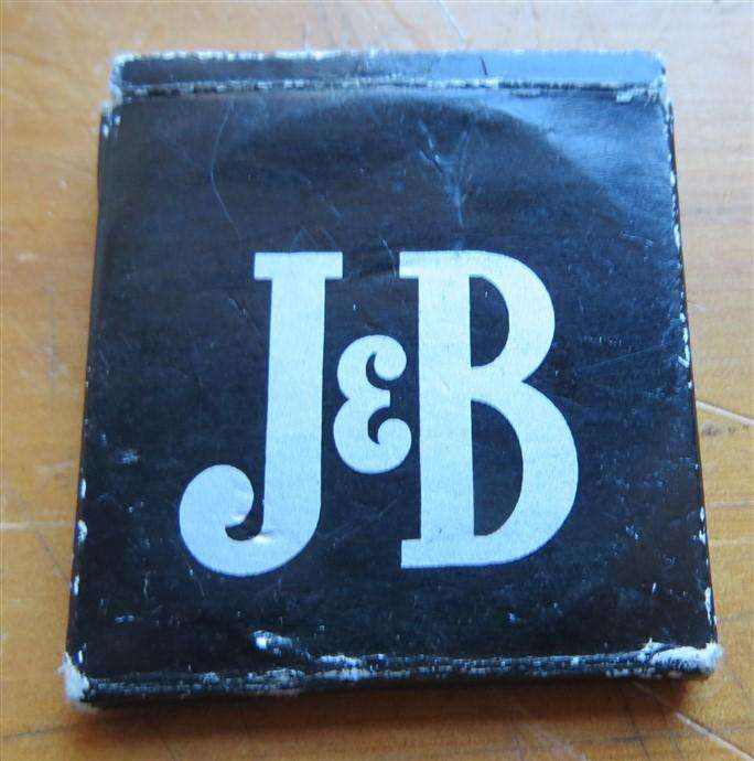 1977 Commemorative Gb Crown in J&B Whisky Flip